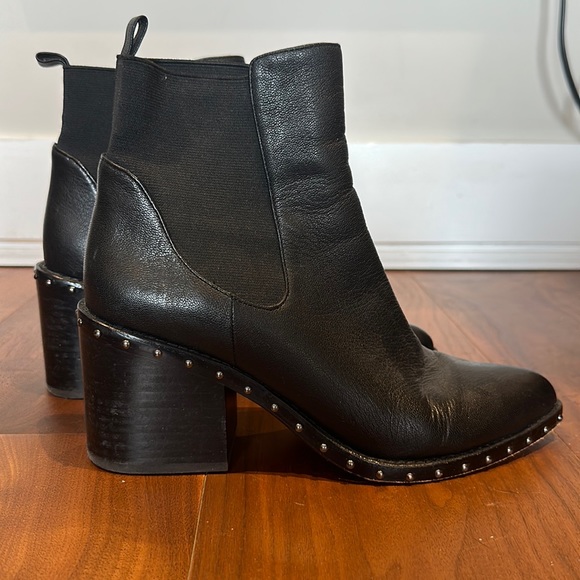 Derek Lam Shoes - Derek Lam 10 Crosby / Black Studded Booties / Leather Boots 7.5